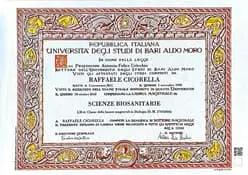 Attestato 3 - Dott. Raffaele Cicorella - Biologo Nutrizionista